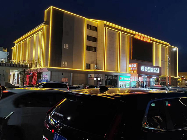 临夏市楼体亮化